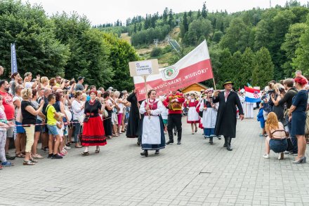 Korowód 56.Tygodnia Kultury Beskidzkie